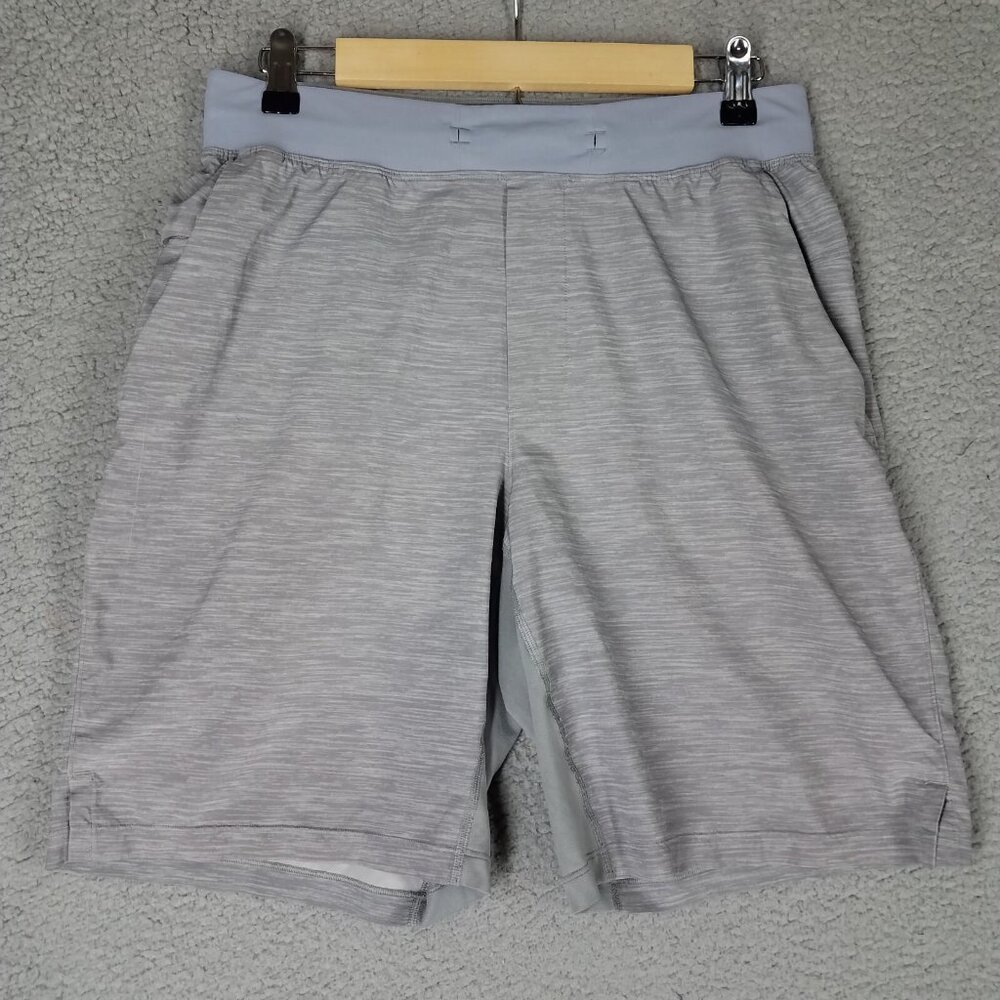 Lululemon T.H.E Shorts Adult Medium 9" Linerless Gray Workout Gym Casual Travel